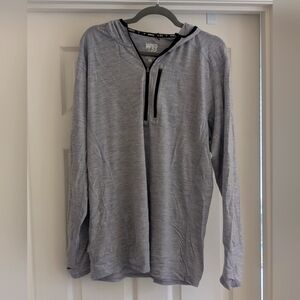 Minus 33 Men's Wool 1/4 Zip Sun Hoodie Woolverino